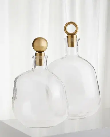 Arteriors Frances Decanters, Set of 2 | Thumbnail 1