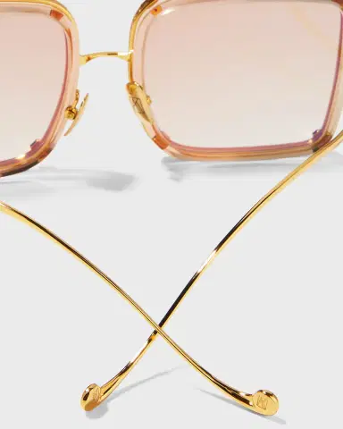 Anna-Karin Karlsson White Moon Square Acetate Sunglasses | Thumbnail 4 Anna-Karin Karlsson White Moon Square Acetate Sunglasses | Thumbnail 4