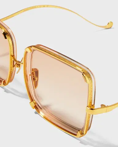 Anna-Karin Karlsson White Moon Square Acetate Sunglasses | Thumbnail 5 Anna-Karin Karlsson White Moon Square Acetate Sunglasses | Thumbnail 5