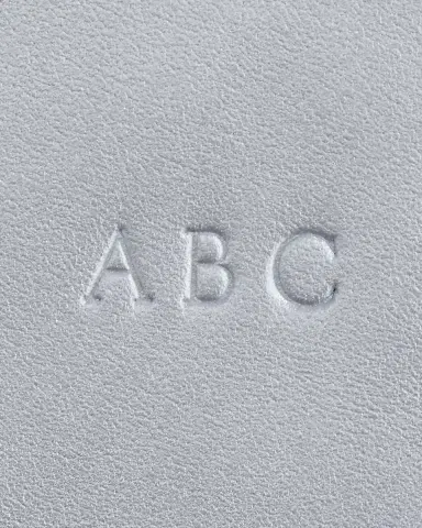 Royce New York Monogrammed Large Leather Cosmetic Bag | Thumbnail 2