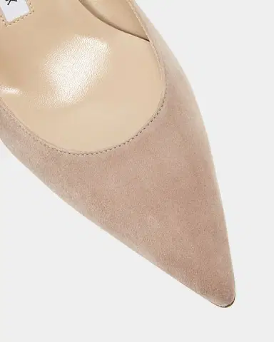 Manolo Blahnik 50mm Srila Suede Kitten Heel Pumps | Thumbnail 3 Manolo Blahnik 50mm Srila Suede Kitten Heel Pumps | Thumbnail 3