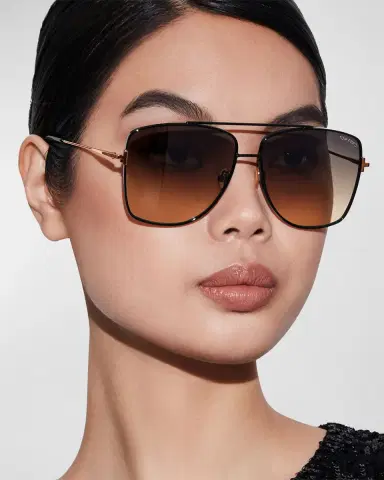 Tom Ford Reggie Metal Aviator Sunglasses | Thumbnail 2 Tom Ford Reggie Metal Aviator Sunglasses | Thumbnail 2