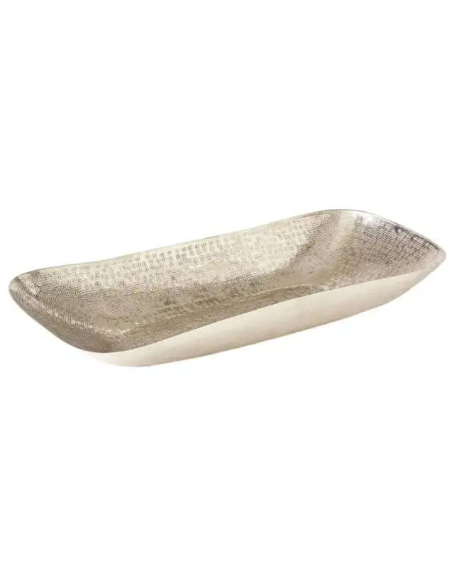 Hammered Oval Bowl