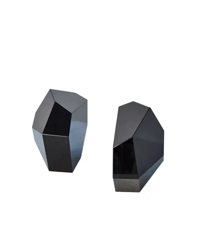 Global Views Crystal Bookends, Set of 2