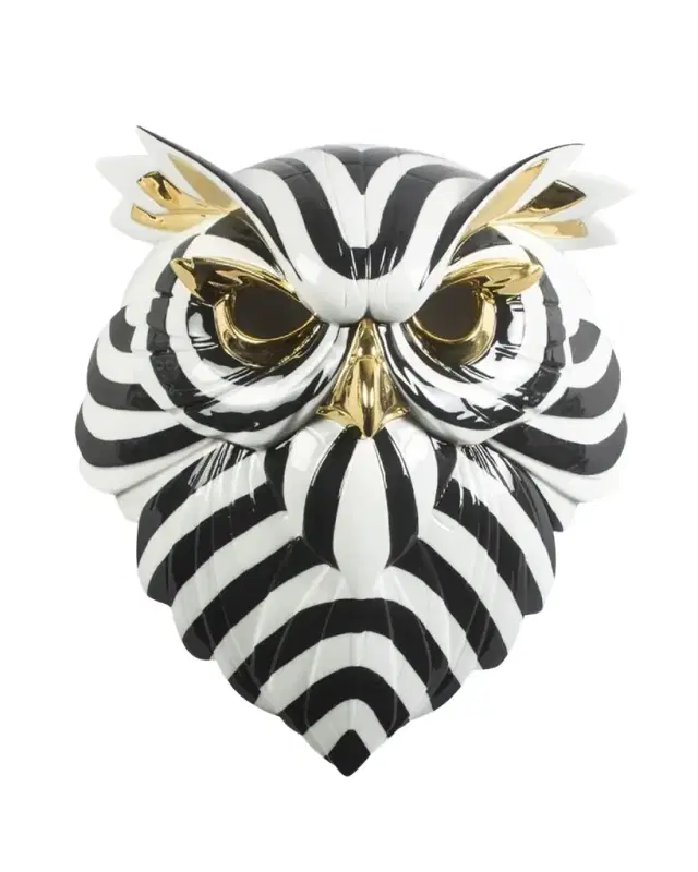 Lladro Owl Mask
