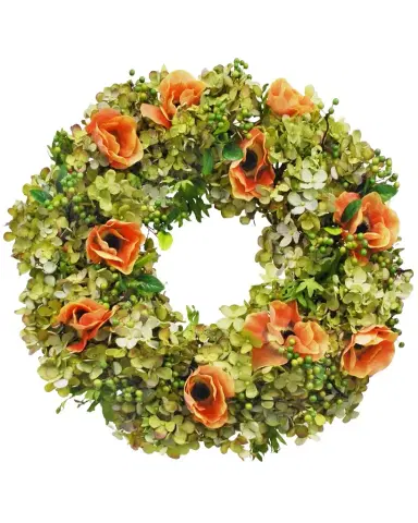 Winward Home Hydrangea & Anemone Wreath | Thumbnail 1