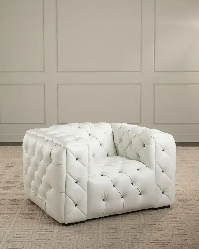 Old Hickory Tannery Cannington Tufted Club Chair
