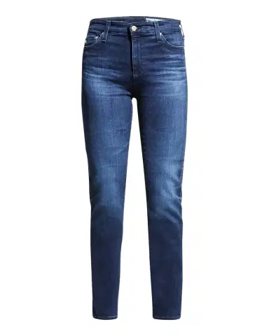 AG Jeans Mari High-Rise Slim Straight Jeans | Thumbnail 1
