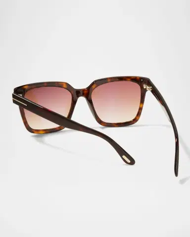 Tom Ford Selby Square Acetate Sunglasses | Thumbnail 2
