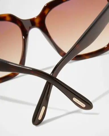 Tom Ford Selby Square Acetate Sunglasses | Thumbnail 4