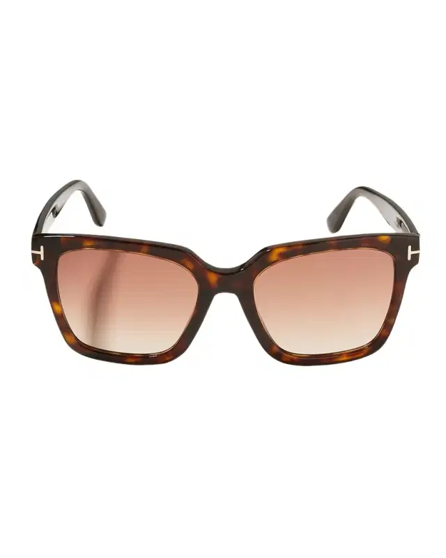 TOM FORD Selby Square Acetate Sunglasses