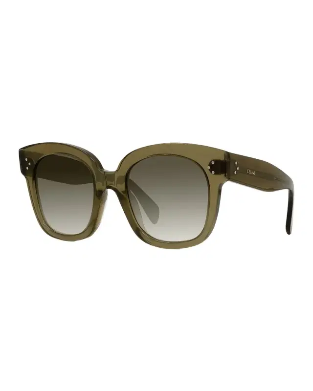 Square Gradient Acetate Sunglasses