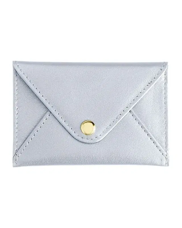 ROYCE New York Monogrammed Leather Envelope Style Card Holder, Personalized