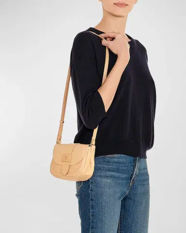 Il Bisonte Alloro Saddle Vachetta Leather Crossbody Bag | Thumbnail 5 Il Bisonte Alloro Saddle Vachetta Leather Crossbody Bag | Thumbnail 5
