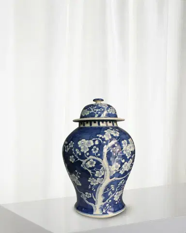 Winward Home Plum Blossom Jar - 18" | Thumbnail 1