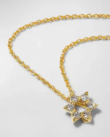 Roberto Coin Diamond Star of David Necklace | Thumbnail 2