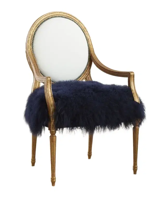 Old Hickory Tannery Karley Sheepskin Chair