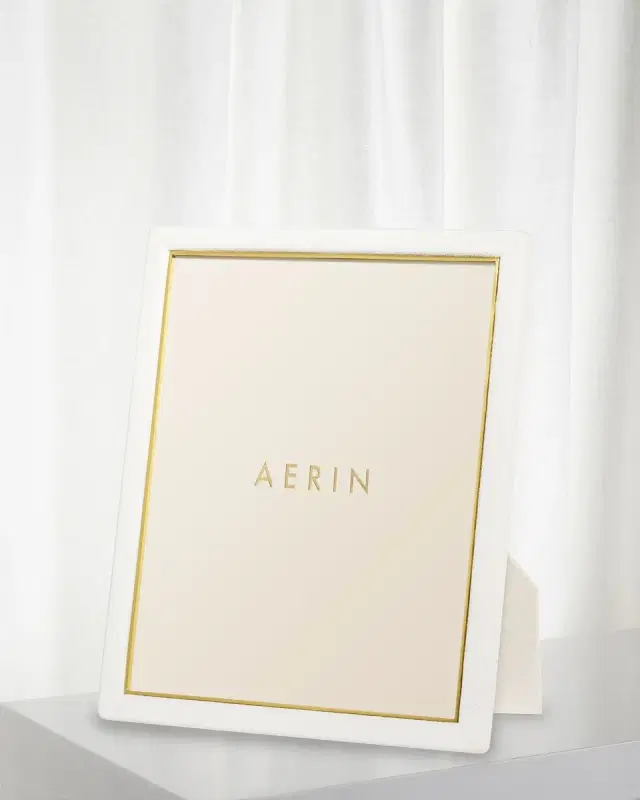 AERIN Piero Leather Photo Frame