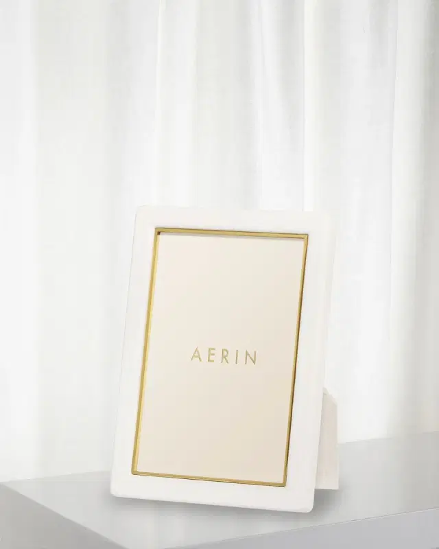 AERIN Piero Leather Photo Frame