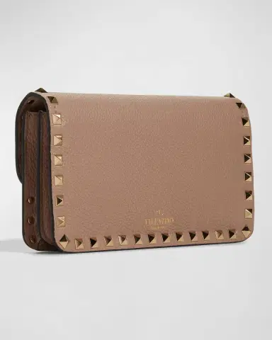Valentino Garavani Rockstud Pouch Leather Shoulder Bag | Thumbnail 7