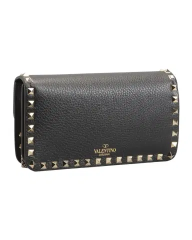 Valentino Garavani Rockstud Pouch Leather Shoulder Bag | Thumbnail 1
