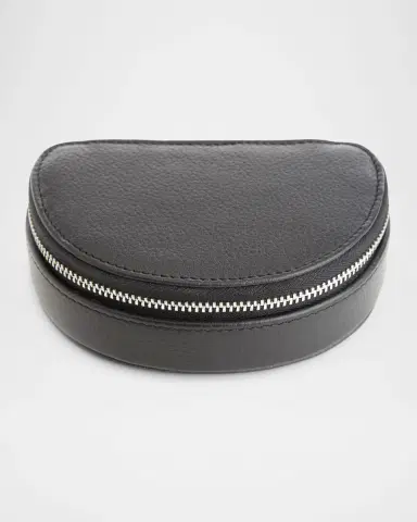 Royce New York Personalized Leather Compact Jewelry Case | Thumbnail 2 Royce New York Personalized Leather Compact Jewelry Case | Thumbnail 2