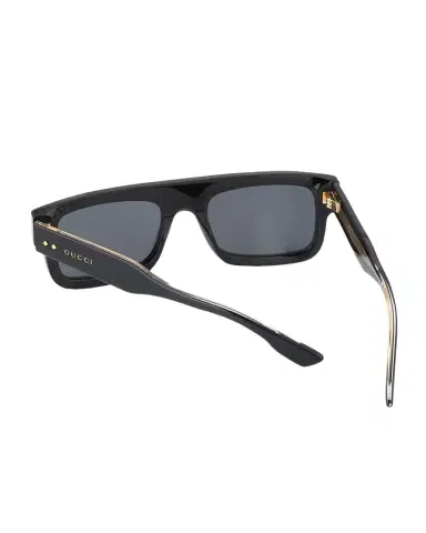 Gucci Men's Rectangle Acetate Sunglasses | Thumbnail 1