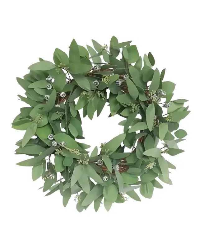 Winward Home Seeded Eucalyptus Wreath