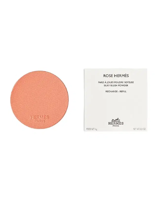 Hermes Rose Silky Blush Powder Refill