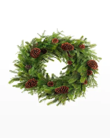 Winward Home Mixed Pine Wreath | Thumbnail 2