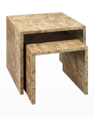 Jamie Young Bedford Burlwood Nesting Tables | Thumbnail 5 Jamie Young Bedford Burlwood Nesting Tables | Thumbnail 5