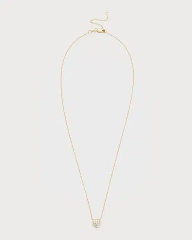 Roberto Coin Pave Heart Necklace | Thumbnail 2