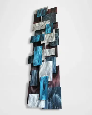 Karo Studios Glass and Metal Wall Sculpture | Thumbnail 3 Karo Studios Glass and Metal Wall Sculpture | Thumbnail 3