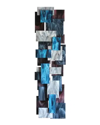 Karo Studios Glass and Metal Wall Sculpture | Thumbnail 1 Karo Studios Glass and Metal Wall Sculpture | Thumbnail 1