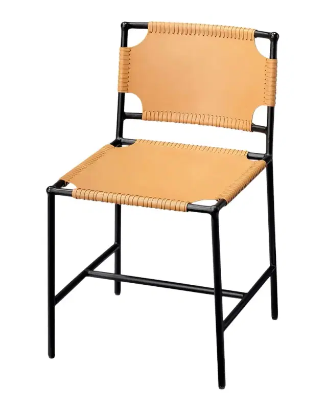 Jamie Young Asher Leather Dining Chair