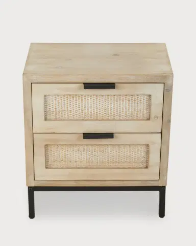 Jamie Young Reed 2-Drawer Side Table | Thumbnail 2 Jamie Young Reed 2-Drawer Side Table | Thumbnail 2