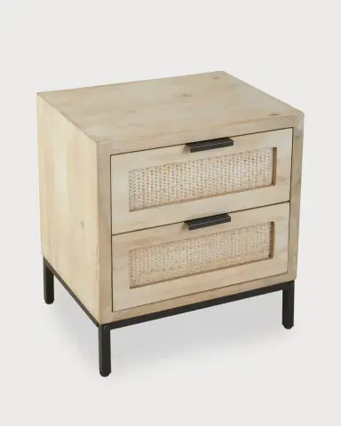 Jamie Young Reed 2-Drawer Side Table | Thumbnail 3 Jamie Young Reed 2-Drawer Side Table | Thumbnail 3