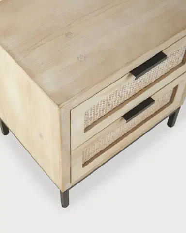 Jamie Young Reed 2-Drawer Side Table | Thumbnail 4 Jamie Young Reed 2-Drawer Side Table | Thumbnail 4
