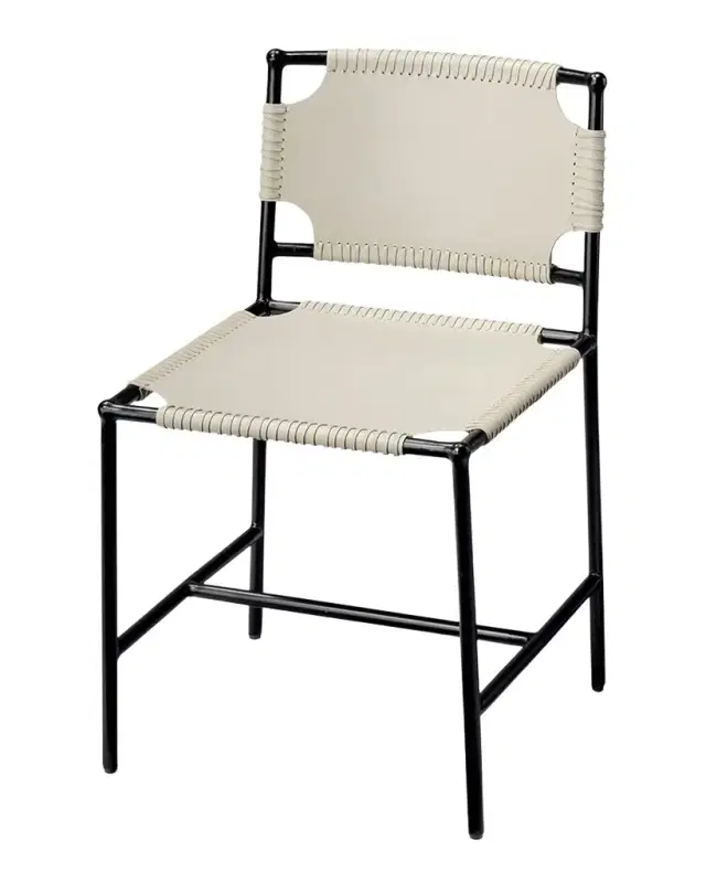 Jamie Young Asher Leather Dining Chair