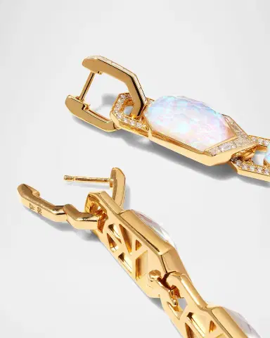 Stephen Webster Multi-Way Earrings with White Opalescent Clear Quartz | Thumbnail 3