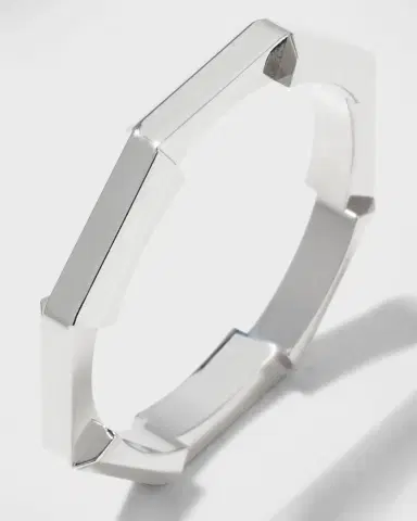Gucci Link to Love Ring in White Gold, Size 6.5 and 7.25 | Thumbnail 2