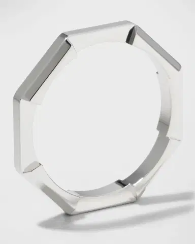 Gucci Link to Love Ring in White Gold, Size 6.5 and 7.25 | Thumbnail 3