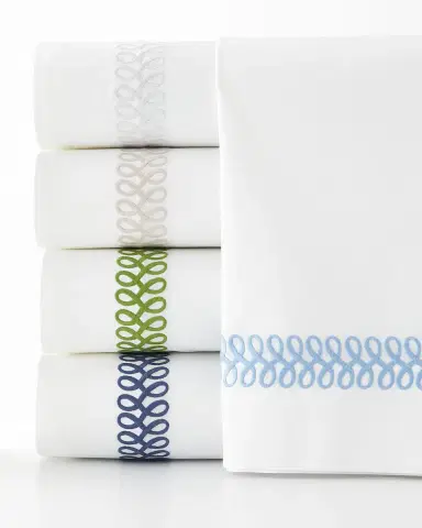 Matouk Schumacher Astor Braid Pillowcases, Pair, Standard | Thumbnail 2 Matouk Schumacher Astor Braid Pillowcases, Pair, Standard | Thumbnail 2
