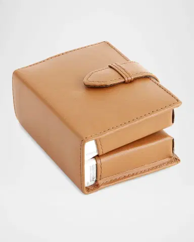 Royce New York Personalized Leather Playing Card Set Holder | Thumbnail 2