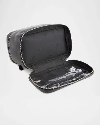 Royce New York Personalized Leather Makeup Bag Train Case | Thumbnail 4 Royce New York Personalized Leather Makeup Bag Train Case | Thumbnail 4