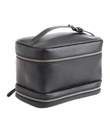 Royce New York Personalized Leather Makeup Bag Train Case | Thumbnail 1 Royce New York Personalized Leather Makeup Bag Train Case | Thumbnail 1