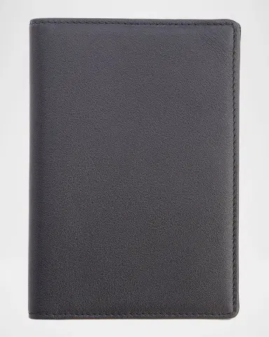 Royce New York Personalized Leather RFID-Blocking Passport Wallet with Vaccine Card Pocket | Thumbnail 4 Royce New York Personalized Leather RFID-Blocking Passport Wallet with Vaccine Card Pocket | Thumbnail 4