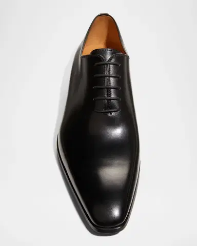 Magnanni Men's Cruz Square-Toe Leather Oxfords | Thumbnail 5