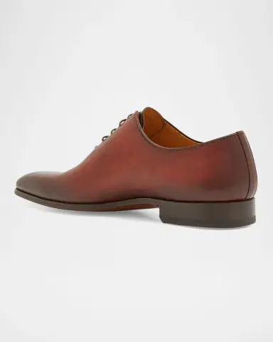 Magnanni Men's Cruz Square-Toe Leather Oxfords | Thumbnail 4 Magnanni Men's Cruz Square-Toe Leather Oxfords | Thumbnail 4