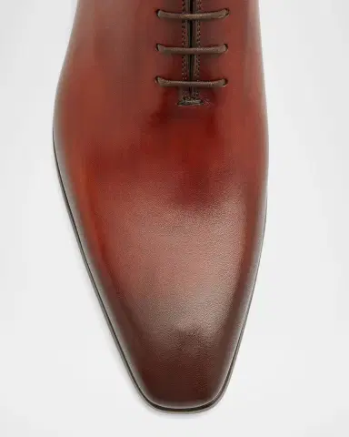 Magnanni Men's Cruz Square-Toe Leather Oxfords | Thumbnail 6 Magnanni Men's Cruz Square-Toe Leather Oxfords | Thumbnail 6